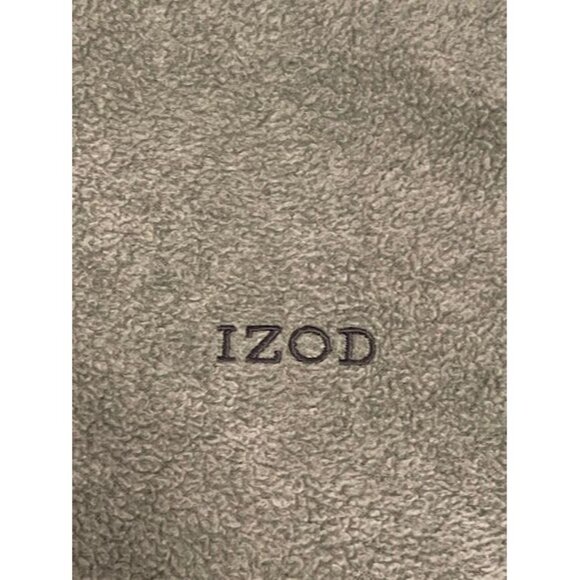 Izod Mens Gray Fleece Vest Zip-Up Sleeveless Jacket L Size - Picture 3 of 16